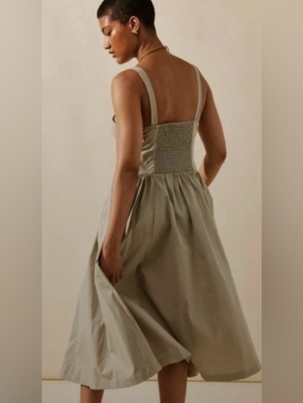 Free People Paolo Midi Dress - Picture 7 of 8